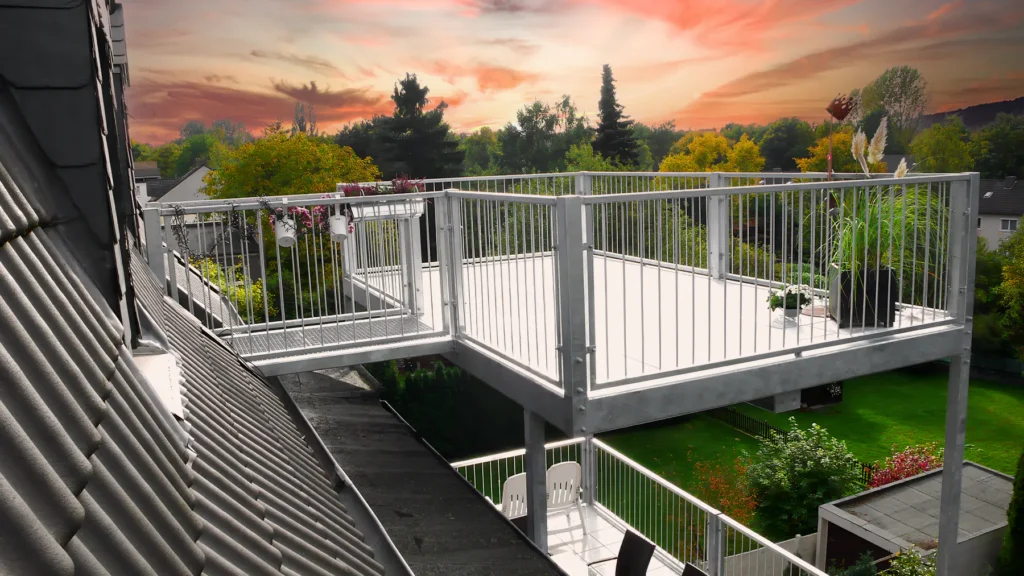 Stahlbalkon